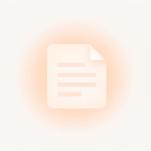 Stylized icon representing helpful resources like documents or guides.